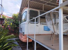 Combi Bus Dreamcatcher、Sarchíのキャンプ場