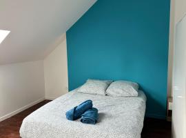 La chambre bleue, B&B/chambre d'hôtes à Amiens
