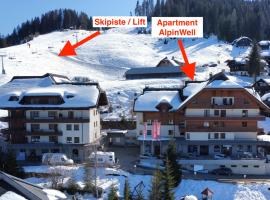 Sonnleitn AlpinWell Appartment (Ski in&out + Wellness), apartma v Hermagorju