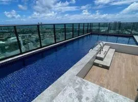 Flat Premium Recife - Ilha do leite piscina termica