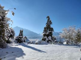 Lakeview apartment in beautiful Oberhofen, Hotel in Oberhofen am Thunersee