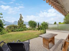 Lakeview apartment in beautiful Oberhofen, apartment in Oberhofen am Thunersee