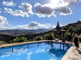 Finca el Moralejo 6 persons cottage, hotel with pools in Tolox