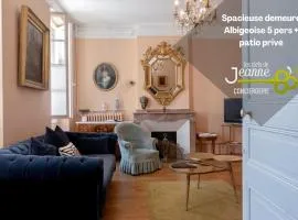 Spacieuse demeure Albigeoise 5 pers + patio privé