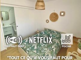 Chambre Privée Accès Piscine, B&B/chambre d'hôtes à Mimizan