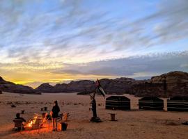 Wadi rum galaxy camp, bed and breakfast en Wadi Rum