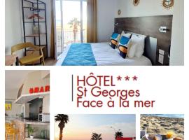 Hotel Saint Georges, Face à la mer、カネ・アン・ルシヨンのホテル