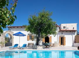 Silver Gem Villa with private pool, Hotel in Gerani