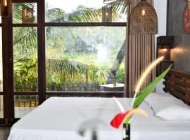 Guruwaththa Eco Lodge, hotel v Hikkaduwě