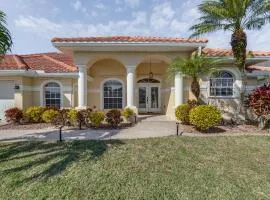 Luxe Waterfront Oasis with Dock, Heated Pool and Spa!