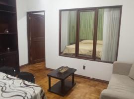 Para pareja o familia de 3 integrantes, apartamento en La Paz