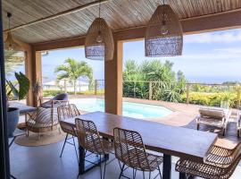 Villa cactus avec piscine et vue mer, hotel v destinaci La Saline