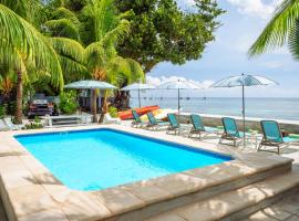 Le Nautique Beachfront Apartments, holiday rental in Anse Royale