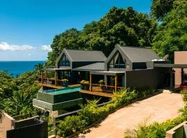 Maison Gaia Seychelles, unobstructed views over the ocean and into the sunset