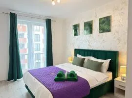 Luxury Apartments Sibiu near Station and Mall with Parking