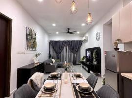 Wind Serenity & FOC Netflix Access Country Garden Danga Bay 3BR # 6-11 pax by Minshuku，新山的公寓