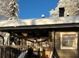 Sauna cabin in the heart of Nuuksio National Park, majake Espoos