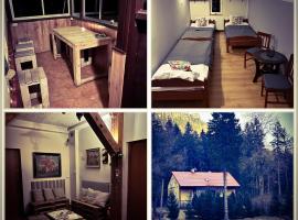Domek w Lesie, δωμάτιο σε οικογενειακή κατοικία σε Karlow
