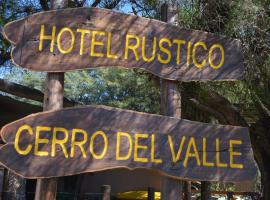 Hotel Rustico Cerro Del Valle, hotell i San Agustín de Valle Fértil