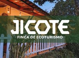 Jicote finca de ecoturismo、カルタゴのコテージ