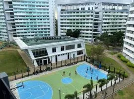 Private condo w/ balcony near Batasan, Ateneo, UP, Diliman, The Residences at Commonwealth