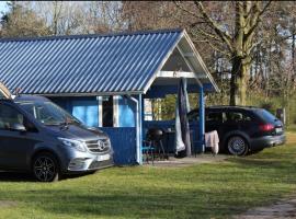 6 personers hytte på Tarm camping, camping i Tarm