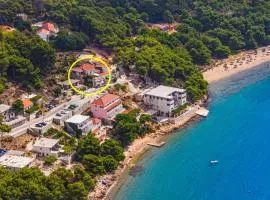 Holiday apartment in Saplunara with sea view, balcony, air conditioning, WiFi 5197-3