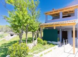 Holiday apartment in Stivan with balcony, air conditioning, WiFi, washing machine 5196-1