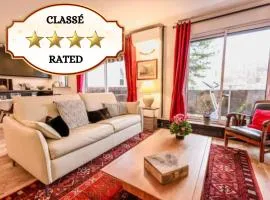 Paris-Daumesnil - Grand 2 pieces 4 etoiles de charme sur jardin - 61m2, pour 4p - Large 4 star charming 1 BR apt for 4 with AC