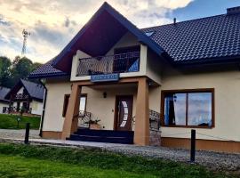 Osada Modrzewiowe Wzgórze -Bieszczady, Wańkowa, farm stay in Ustrzyki Dolne