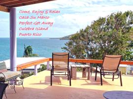 Come, Enjoy & Relax Casa Su Marco Perfect Getaway on Culebra Island Puerto Rico, hotel en Culebra