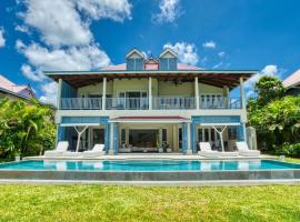 Eden Island Sea Front Villa with Pool, majake sihtkohas Edeni saar