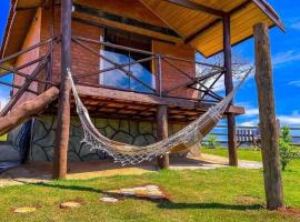 Chalet di Alta Montagna, smáhýsi í Santo Antônio do Pinhal