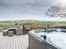 Tranquil house with hot tub BBQ wheelchair access, hotel in Llandeilo