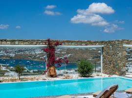 Sea View Villa in Ornos, hotell i Ornos