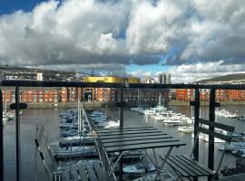 Coastline APT Nearby the Beach, levný hotel v destinaci Swansea