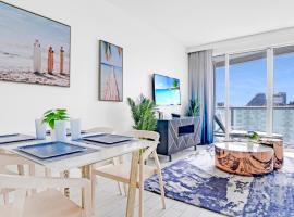 Luxury High Floor Corner 1BR Unit at W Resort Fort Lauderdale-Well stocked, apartment in Fort Lauderdale