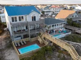 Pirate`s Booty Brunswick Vacation Rentals Ocean front with heated private pool