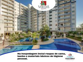 Aptos Hotel Veredas Flat- Rio Quente Goias, hotel in Rio Quente