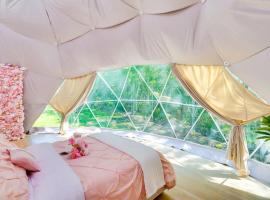 Unique Escapes - Rosé All Day Geodome, luxury tent in Monticello