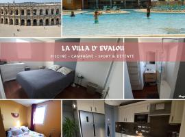 La villa d'Evalou, готель у місті Кальвіссон
