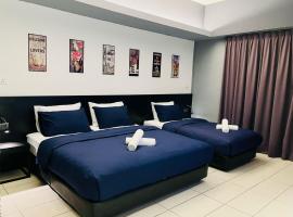 M Suite Homestay, Aeropod Sovo Kota Kinabalu, hotel com estacionamento em Tanjong Aru