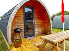 Gateway Resort En-Suite Glamping Pod, kemping Llanelliben