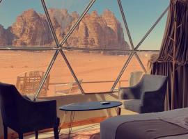 Diamond Wadi Rum Luxury Camp, hotel i Wadi Rum
