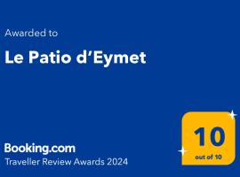 Brīvdienu māja Le Patio d’Eymet pilsētā Eymet