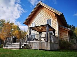 CHALET RIVIÈRE ETCHEMINS, Un endroit unique, шале в городе Sainte-Germaine-du-Lac-Etchemin