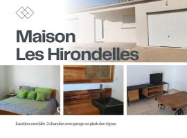 Villa Les Hirondelles、Monsのホテル