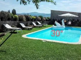 2 bedrooms house with private pool terrace and wifi at Paredes de Coura