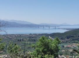 Up on the hill, holiday home in Nafpaktos