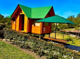 Cabaña de ensueño: 9 min centro, camping in Chiquinquirá